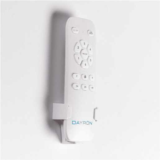 Ventilador de Teto com Luz 3 Lâminas Preto 56W 6 Velocidades New York Dayron