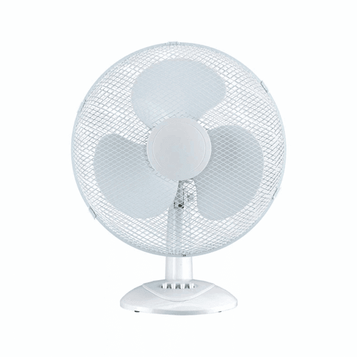 Ventilador de Mesa Ø40cm 40W 3 Acelera Conforto Branco Raydan Home