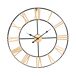 Reloj de Pared Vintage Thinia Home Reloj de Pared Vintage Thinia Home Negro
