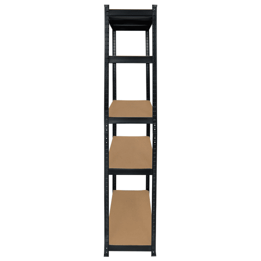 Pack 2 Prateleiras Modulares com 5 Prateleiras Ajustáveis u200Bu200B180x90x40cm 875Kg Thinia Home