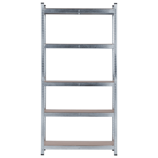 Pack 2 Prateleiras Modulares e 1 Prateleira de Canto com 5 Prateleiras Ajustáveis u200Bu200BThinia Home