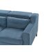 Beliani Sofá esquinero Chenilla GLOSLI Beliani Sofá esquinero Chenilla GLOSLI Azul