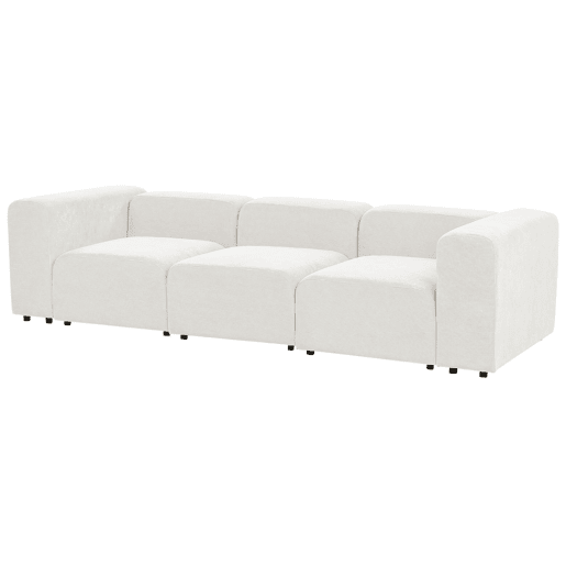 Sofá modular FALSTERBO Bombazine Branco creme 3 lugares