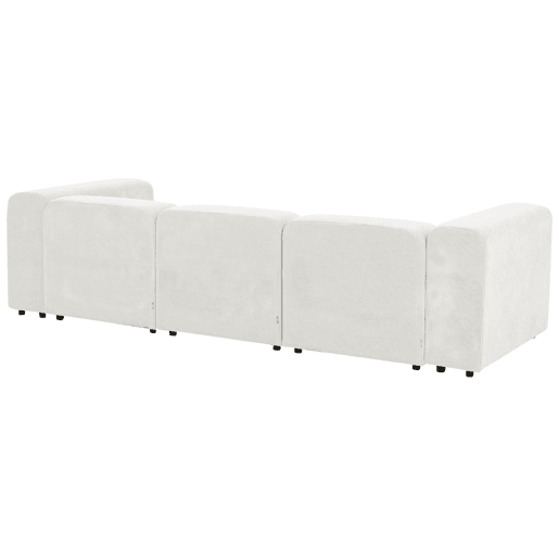 Sofá modular FALSTERBO Bombazine Branco creme 3 lugares