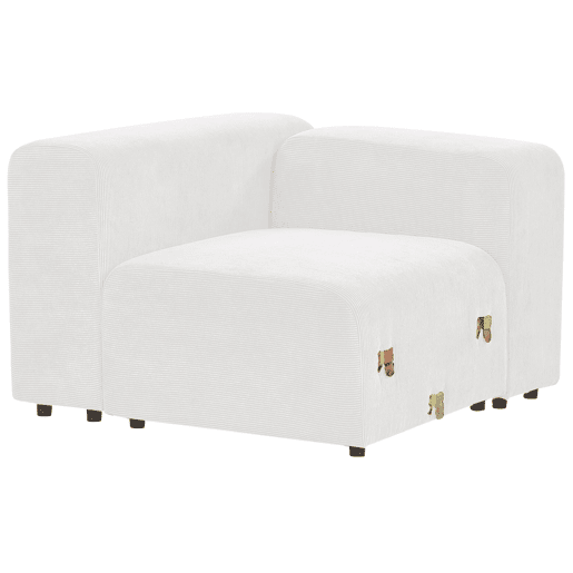 Sofá modular FALSTERBO Bombazine Branco creme 3 lugares