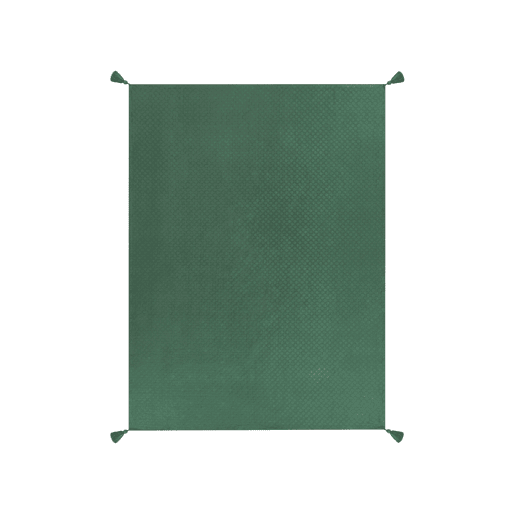 Colcha LINDULA Algodão 150 x 200 cm Verde