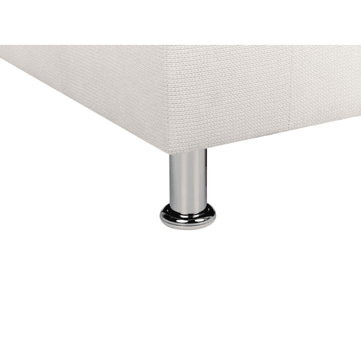 Sofá FLORO Chenille Branco creme 3 lugares Sofá FLORO Chenille Branco creme 3 lugares