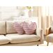 Beliani Cojín decorativo RUBIA Beliani Cojín decorativo RUBIA Blanco