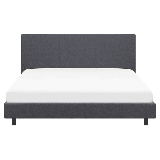 Cama de água Tecido ALBI 160 x 200 cm Cinzento