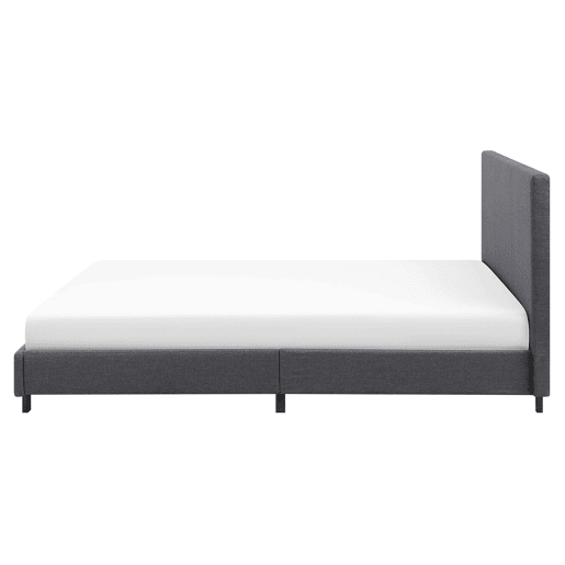 Cama de água Tecido ALBI 160 x 200 cm Cinzento