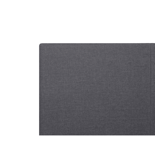Cama de água Tecido ALBI 160 x 200 cm Cinzento