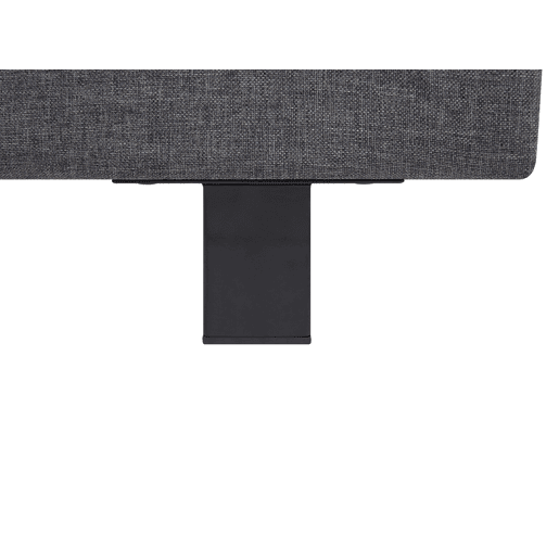 Cama de água Tecido ALBI 160 x 200 cm Cinzento