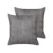 Beliani Cojín decorativo CONSTYLIS 45x45 Beliani Cojín decorativo CONSTYLIS 45x45 Gris Oscuro