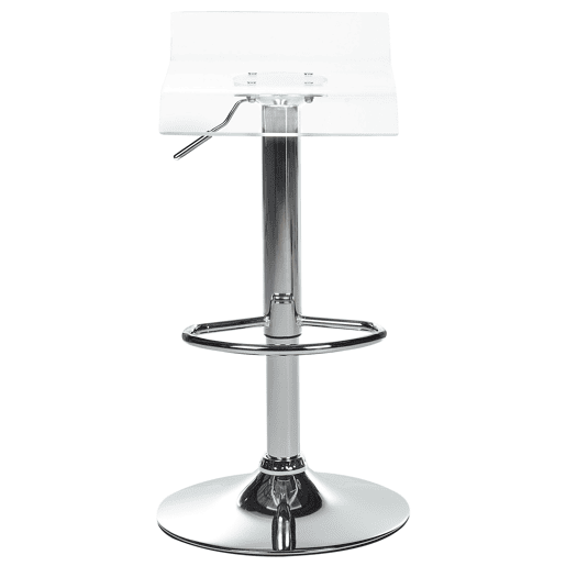 Conjunto de 2 bancos de bar NEUM Transparente Conjunto de 2 bancos de bar NEUM Transparente