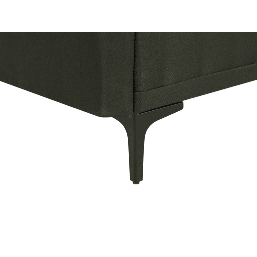Sofá-cama LUCAN Tecido Verde escuro 3 lugares