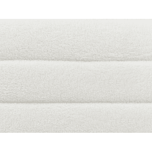 Sofá HOFN Bouclé Branco creme 3 lugares