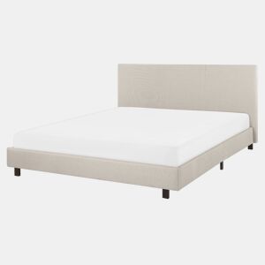 Cama de água Tecido ALBI 160 x 200 cm Creme
