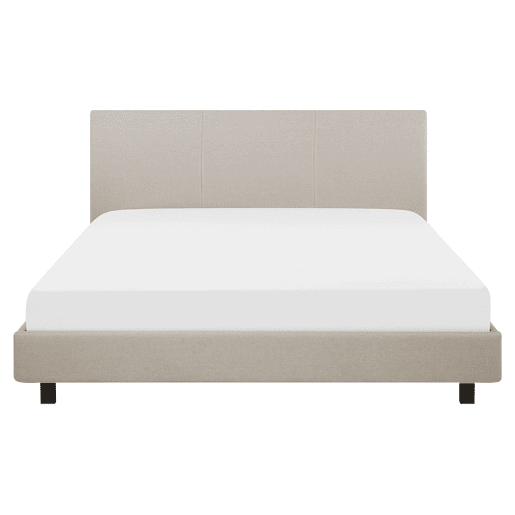 Cama de água Tecido ALBI 160 x 200 cm Creme