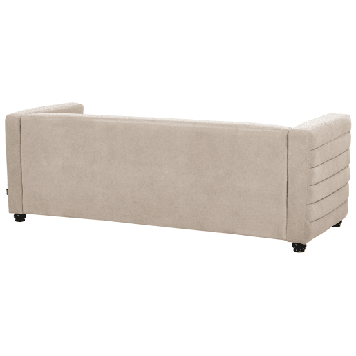 Sofá HOFN Tecido Taupe 3 lugares