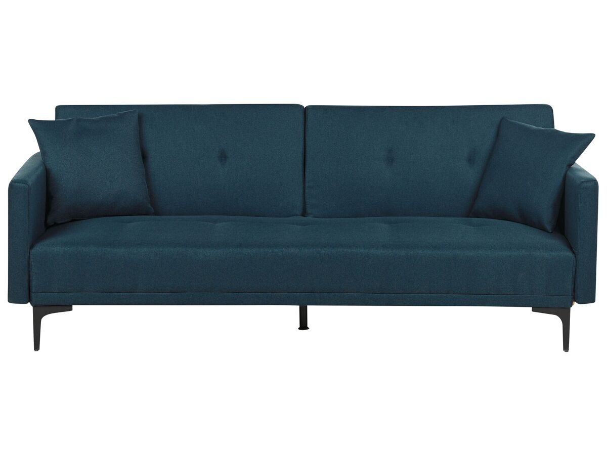 Beliani Sofá cama Poliéster LUCAN