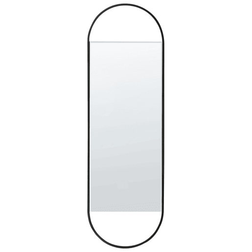Espelho VALLERY 40 cm 120 cm Metal Preto