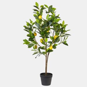 Beliani Planta artificial LEMON TREE