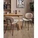Beliani Silla de comedor LUANA Beliani Silla de comedor LUANA Beige