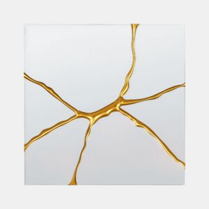 Espelho COOLE 80 cm 80 cm Dourado