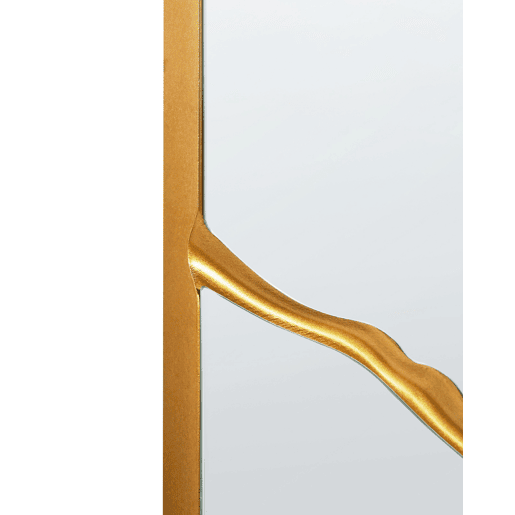 Espelho COOLE 80 cm 80 cm Dourado