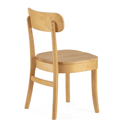 Conjunto de mesa 140x80 cm e 4 cadeiras de jantar Nala Carvalho