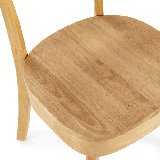 Conjunto de mesa 140x80 cm e 4 cadeiras de jantar Nala Carvalho