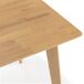 Juego de mesa y 4 sillas de comedor Clarck 140x80 Juego de mesa y 4 sillas de comedor Clarck 140x80 Roble