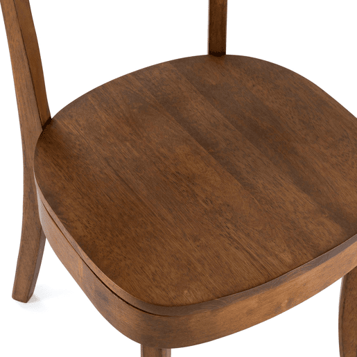Conjunto de mesa 80x80 cm e 4 cadeiras de jantar Nala Nogueira