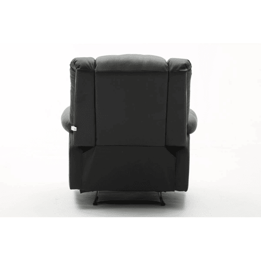 Poltrona de relaxamento Buckingham - 85 x 93 x 100 cm - Preto  Cinza escuro