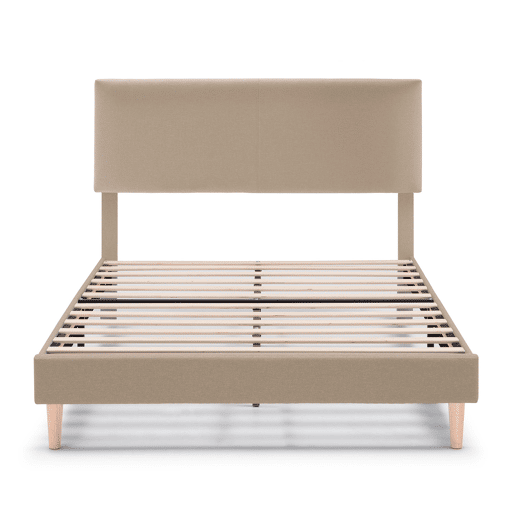 Cama estofada Lauren 30cm, 90x190cm, bege Cama estofada Lauren 30cm, 90x190cm, bege