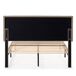 Estructura de cama tapizada Lauren 98x193 Estructura de cama tapizada Lauren 98x193 Beige