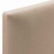 Estructura de cama tapizada Lauren 98x193 Estructura de cama tapizada Lauren 98x193 Beige