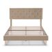 Estructura de cama tapizada Rosi 150x190 Estructura de cama tapizada Rosi 150x190 Beige