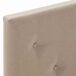 Estructura de cama tapizada Rosi 150x190 Estructura de cama tapizada Rosi 150x190 Beige