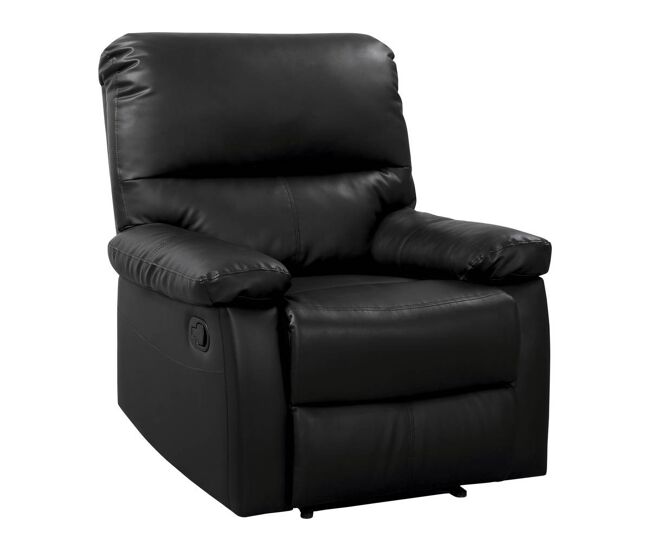 Sillón reclinable lincoln - color negro