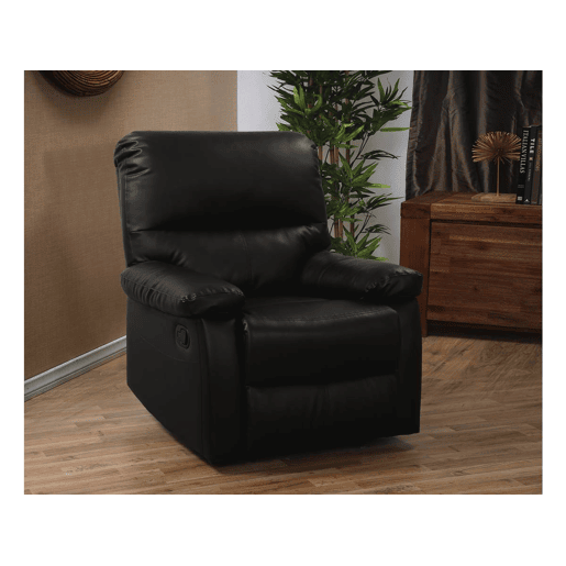 Poltrona de relaxamento Lincoln - 90 x 89 x 103 cm - Preto