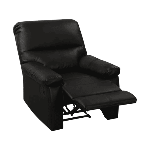 Poltrona de relaxamento Lincoln - 90 x 89 x 103 cm - Preto
