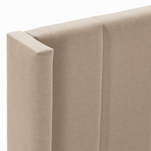 Cama estofada Noelia 30 cm, 90x190 cm, Bege Cama estofada Noelia 30 cm, 90x190 cm, Bege