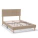 Estructura de cama tapizada Silvi 150x190 Estructura de cama tapizada Silvi 150x190 Beige