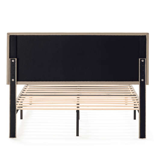 Cama estofada Silvi 30 cm, 150x190 cm, Bege Cama estofada Silvi 30 cm, 150x190 cm, Bege