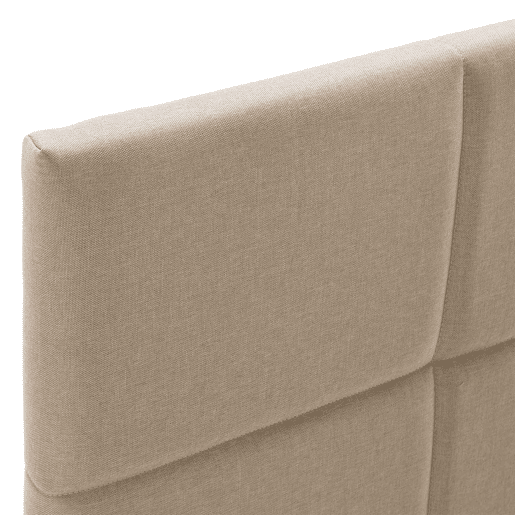 Cama estofada Silvi 30 cm, 150x190 cm, Bege Cama estofada Silvi 30 cm, 150x190 cm, Bege