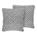 Beliani Cojín decorativo KIZKALESI Beliani Cojín decorativo KIZKALESI Gris