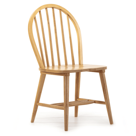 Conjunto de mesa 80x80 cm e 4 cadeiras de jantar Clarck Carvalho