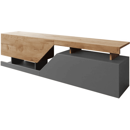 Suporte para TV Ceelias - 160 x 46 x 35 cm - CinzaCastanho