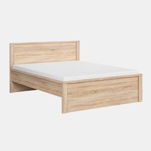 Cama 160x200 cabeceira alta Soren Madeira